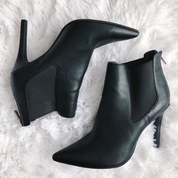 a.n.a Shoes - a.n.a Black Ankle High Heel Booties